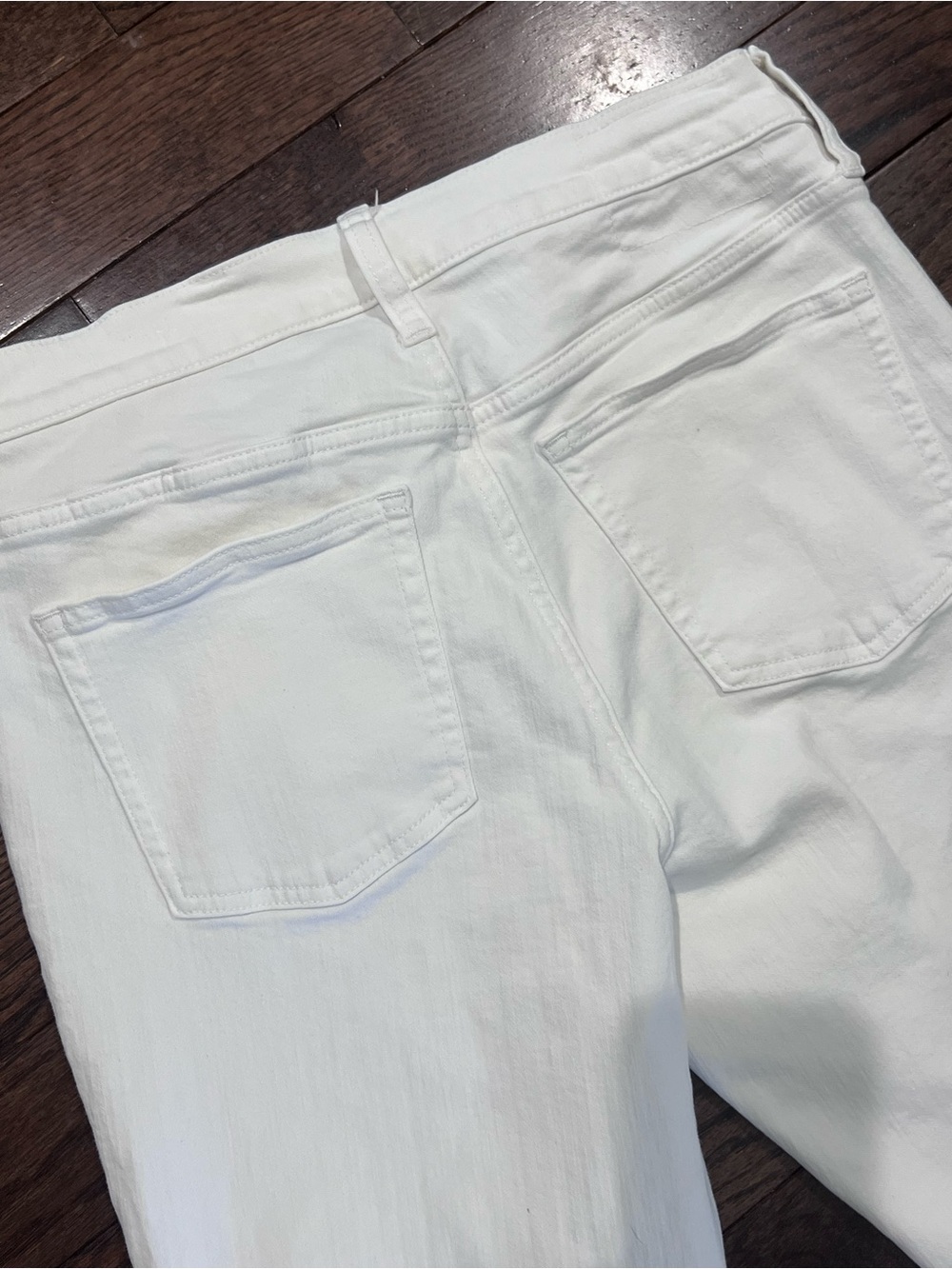 J. Crew White KICKOUT 03 cropped denim sz 29 - Picture 8 of 8